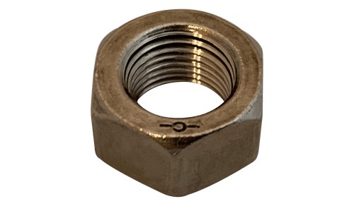 7/16"-14 Finished Hex Nut, 18-8 Stainless Steel (Box of 1,000)