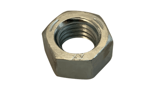 1/4"-20 UNC Finished Hex Nut, Grade 5, Steel, Zinc Clear (Box of 5,000)