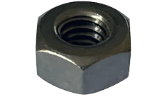 1/4"-20 Heavy Hex Nut, 18-8 Stainless Steel (Box of 1,000)