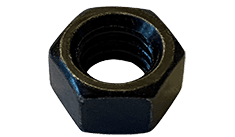 5-40 x 1/4 x 3/32 (3/16x1/16) Small Pattern Hex Machine Screw Nut, Low Carbon Steel, Black Oxide (Box of 10,000)