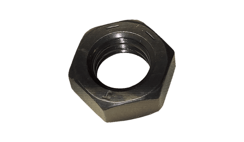 3/8"-16 Hex Jam Nut, Grade 8, Steel, Plain (Box of 3,000)