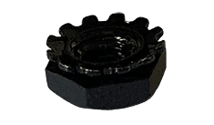 #8-32 K-Lock (Keps) Nut, 18-8 Stainless Steel, Black Oxide (Box of 2,000)