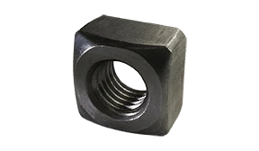 3/4"-10 Heavy Square Nut, Low Carbon Steel, Plain (Box of 100)