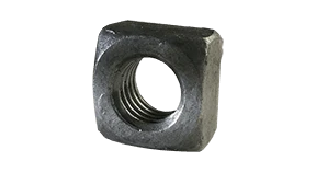 3/8"-16 Regular Square Nut, Low Carbon Steel, Hot Dipped Galvanized (Box of 700)