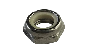 10-32 NTM Thin Nylon Insert Lock Nut, 18-8 Stainless Steel (Box of 3,000)