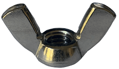 3/8"-16 Cold Forged Wing Nut, 18-8 Stainless Steel (Box of 200)