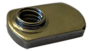 3/8"-16 Tab Base Weld Nut (1.125 Base), 18-8 Stainless Steel (Box of 1,000)