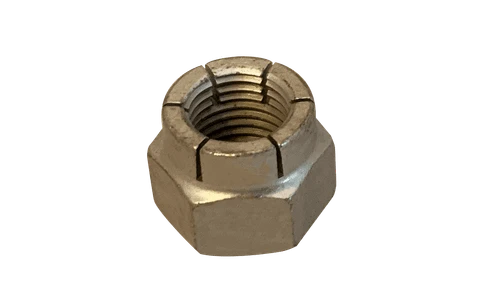 #10-32 Flex Type All Metal Hex Lock Nut, Steel, Cadmium & Wax (Box of 1,000)