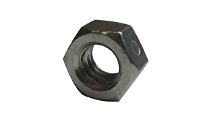 #8-32 UNC Two-Way Reversible All Metal Hex Lock Nut, Steel, Zinc Clear & Wax (Box of 5,000)