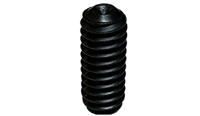 #10-24 x 7/16" Socket Set Screw, Cup Point, Alloy Steel, Black Oxide (Box of 5,000)