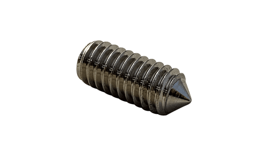 #2-56 x 1/8" Cone Point Socket Set Screw, 18-8 Stainless Steel (Box of 2,500)