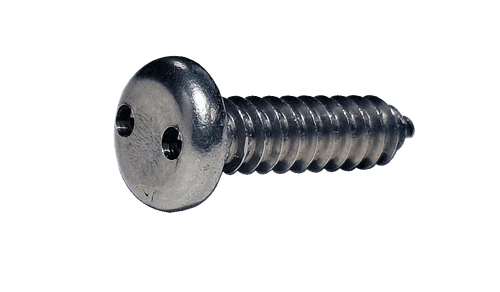 #12-11 x 2" Spanner Security Pan Head Sheet Metal Screw, Type A, 18-8 Stainless Steel (Box of 1,000)