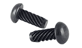 #00 x 3/16" Round Head Type U Drive Screw, Steel, Black Oxide Coated (Box of 10,000)