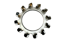 3/8 External Tooth Lock Washer, 410 Stainless Steel (Box of 2,000)