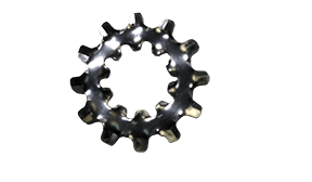 1/2 External/Internal Combination Tooth Lock Washer, 18-8 Stainless Steel (Box of 500)