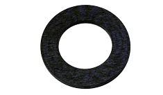 8 x 3/8 x .062 Flat Washer, Nylon, Black (Box of 5,000)