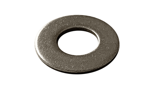 #10 SAE Flat Washer, 18-8 Stainless Steel (Box of 5,000)