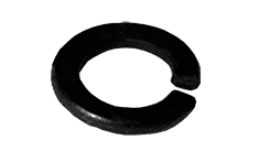 4 Split Lock Washer, Steel, Black Oxide (Box of 30,000)