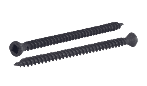 #7 x 1-5/8" Trim Head Square Drive Screw, Steel, Phosphate Coated (Box of 5,000)