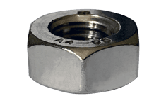M4-0.7 Finished Hex Nut DIN 934, 316 Stainless Steel (A4)