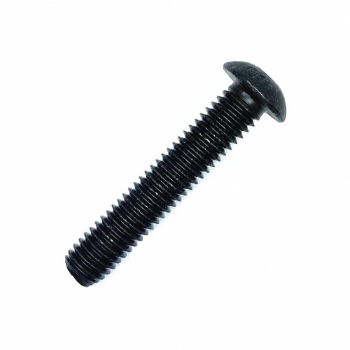 #10-24 x 1-1/4" Button Head Socket Cap Screws, Plain (Box of 2,500)