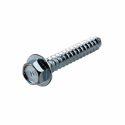 5/16" x 3" Garage Door HWH Sheet Metal Screws (7/16" AF), Type A/B, Zinc (Box of 600)