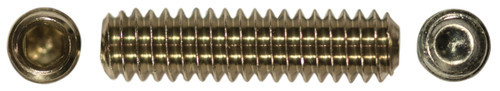 1/4"-20 x 7/16" Cup Point Socket Set Screw, 18-8 Stainless Steel (Package of 100)