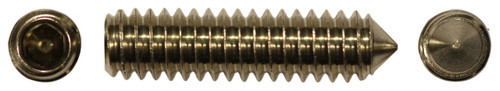 5/16"-18 x 5/16" Cone Point Socket Set Screw, 18-8 Stainless Steel (Package of 100)