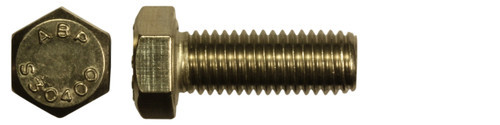 1"-8 x 2-1/4" 304 Stainless Steel Hex Cap Screw (Package of 10)