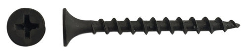 #6 x 3" Phillips Bugle Head Drywall Screw, Coarse Thread, Phosphate (Box of 2250)