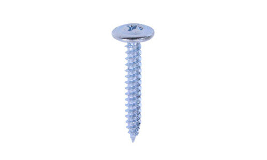 #8 x 1-1/4" K-Lathe Screw, Modified Truss Head (K-Lath) Phillips, Zinc Plated (Box of 5000)