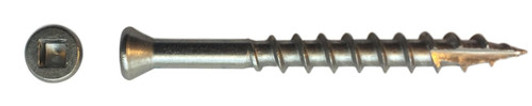 #7 x 1-5/8" Stainless Steel Trim Head Screw, Square Drive (Box of 5000)