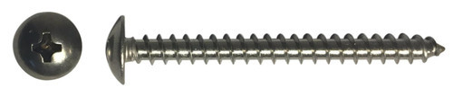 #6-18 x 2" Phillips Truss Head Sheet Metal Screw, Type A, Steel, Zinc Plated (Box of 3000)