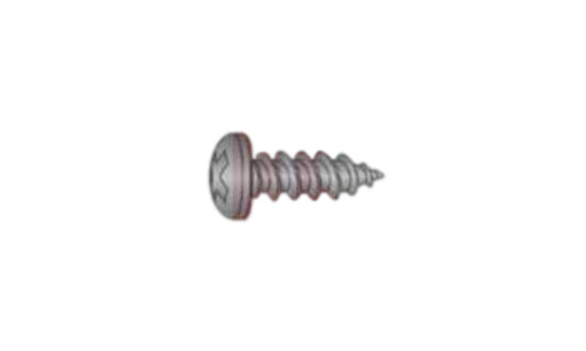 #14-10 x 7/8" Phillips Pan Head Sheet Metal Screw, Type A, Steel, Black Oxide Coated (Box of 3000)