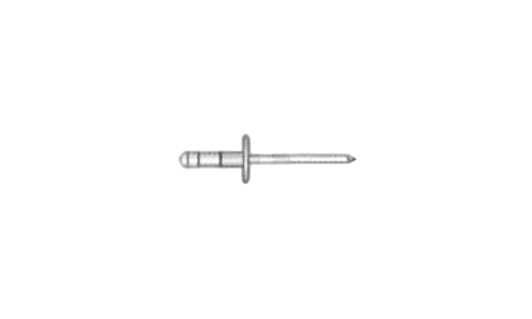 5/32" x .156-.375 Aluminum/Steel Low Profile Head Multi-Grip Rivet (Box of 6000)