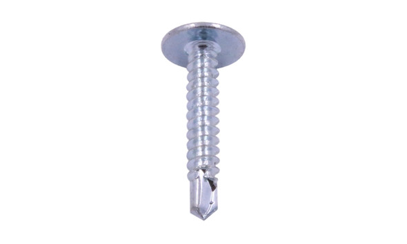 3000) Black Zinc Phillips Mod Truss Head #8 X 3/4 Self-Drilling
