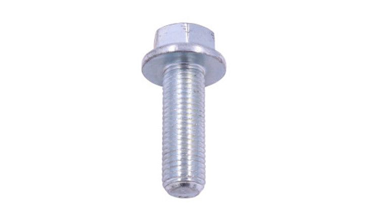 M10-1.25 x 16 JIS B1189 Flange Bolt, Grade 10.9, Zinc Clear (Box of 1000)