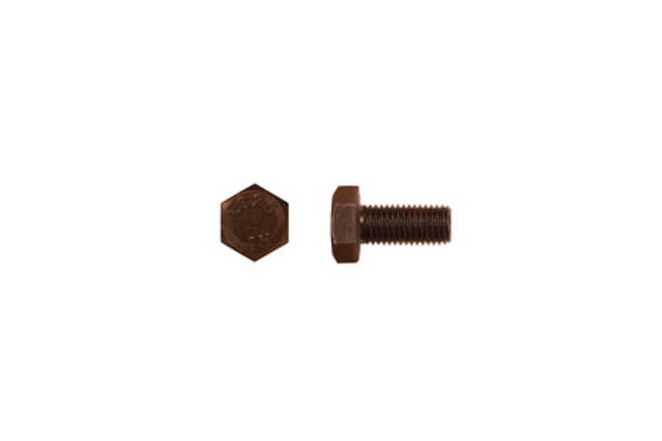 1 1/8"-7 x 2-3/4" A325 Hex Bolt FT, Plain  (Keg of 170)