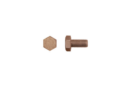 1"-8 x 2-1/4" Domestic A325 Hex Bolt FT, HDG  (Keg of 180)