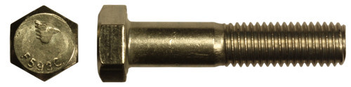 7/8"-9 x 4" Hex Cap Screw ASTM F593H, 316 SS (Box of 30)