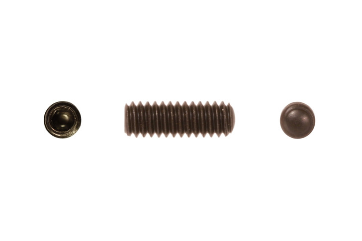 5/8"-11 x 3/4" Oval Point Socket Set Screw, Alloy Steel, Thermal Black Oxide (Box of 1000)