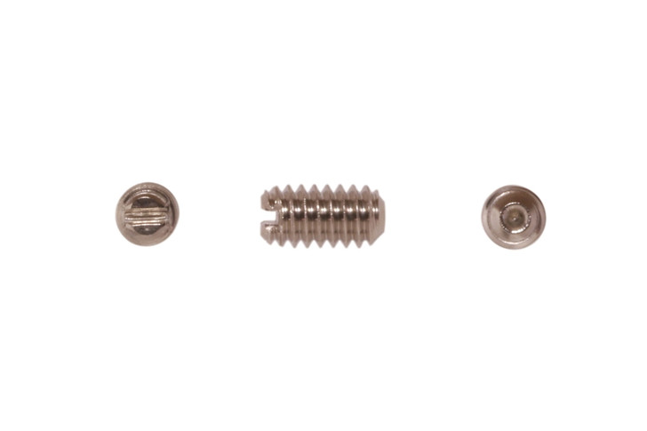 #8-32 x 1/2" Slotted Set Screw, 18-8 Stainless Steel (Box of 5000)