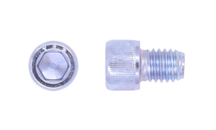 #4-40 x 1/2" Socket Head Cap Screw, Alloy Steel, Zinc Clear - FT (Package of 100)