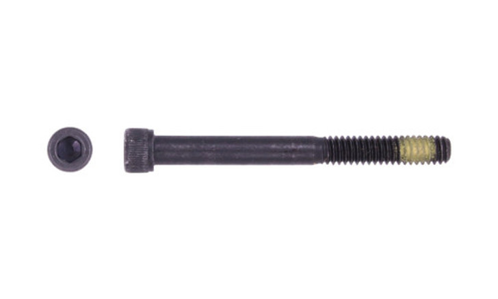 1/2"-13 x 2-1/2" Socket Head Cap Screw with Nylon Patch, Alloy Steel, Thermal Black Oxide - PT (Package of 50)