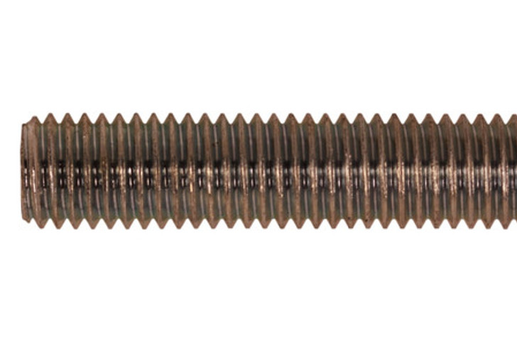 3/4"-10 x 12 FT ASTM A307 A Threaded Rod, Zinc Clear - 1 Bundle  (Bundle of 60 ft)