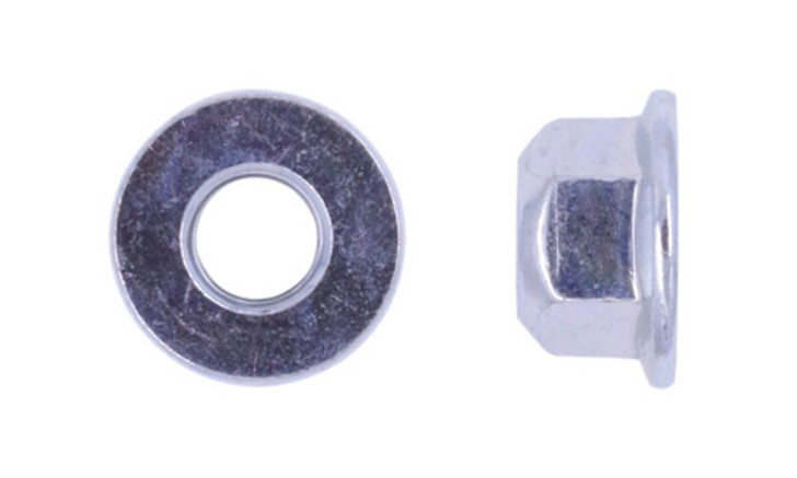 M10-1.50 Prevailing Torque Lock Nut, Din 6927, Class 8, Zinc Clear (Box of 1000)