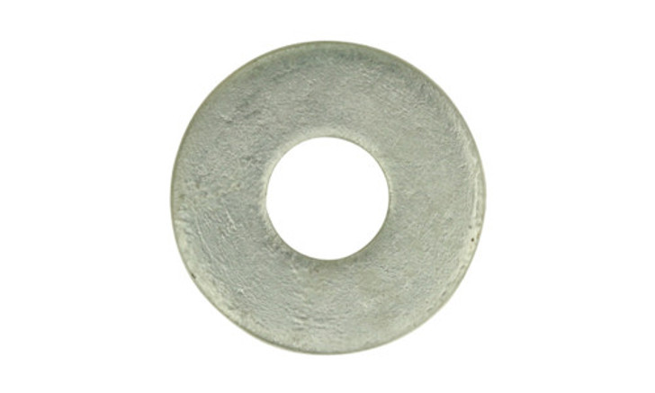 1" USS Flat Washer, Low Carbon Steel, Hot Dipped Galvanized (Package of 26)