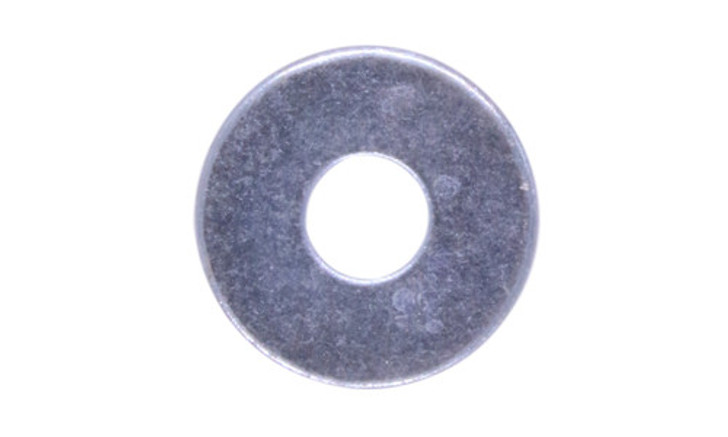 M10 Fender Washer, Din 9021B, Low Carbon Steel, Zinc Clear (Box of 800)