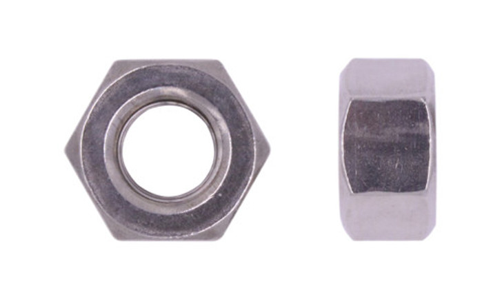 5/16"-18 UNC Heavy Hex Nut, 18-8 Stainless Steel, Plain (Box of 2000)