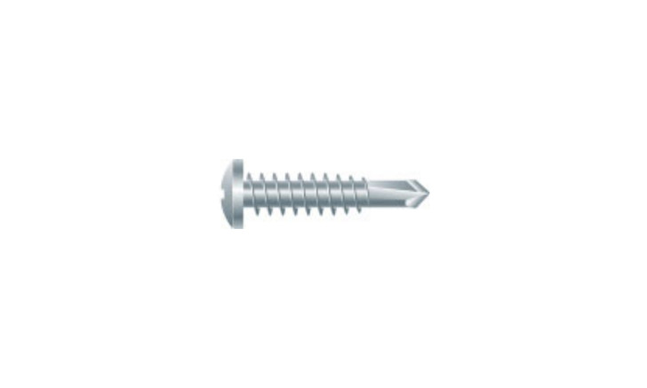#12-14 x 1 Pan Head Phillips Tek Screw #3 Point, 18-8 SS (Box of 3000)